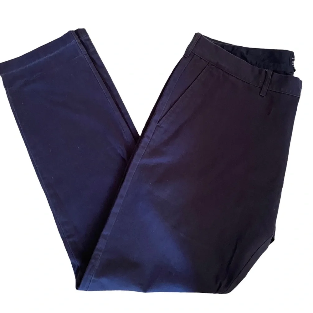 J CREW Men’s “The Driggs” Blue Casual Chino Pants 100% Cotton 36/32